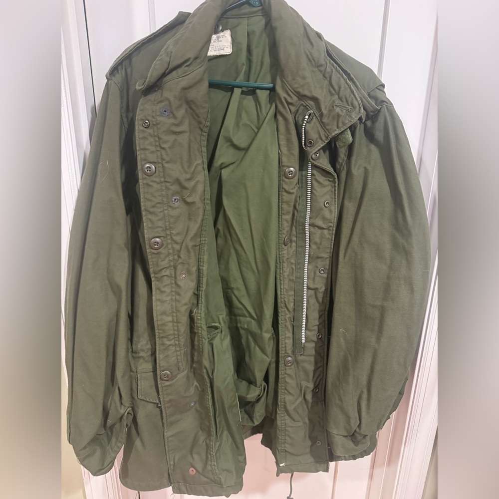 U.S. Army Green Military Field Jacket
Very rare m-65 field jacket
